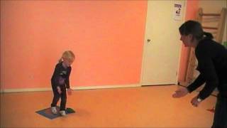 Test motorische ontwikkeling 3 jaar Kinderfysiotherapie Meurs [upl. by Christmas]