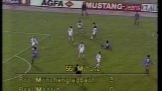 Borussia Mönchengladbach  Real Madrid 1985 51 alle Tore [upl. by Noiramaj706]