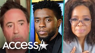 Chadwick Boseman Honored By Oprah Robert Downey Jr amp More [upl. by Zohara]