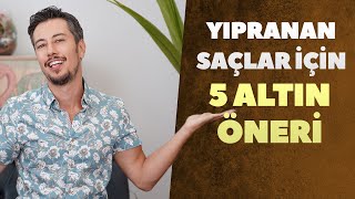 Yıpranan Saçlar İçin 5 Altın Öneri 🥇 [upl. by Ankney794]