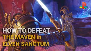 Elven Sanctum Walkthrough  God of war Ragnarok  Ps5 gameplay [upl. by Checani]