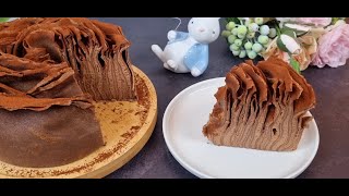 Incroyable GÂTEAU DES CRÊPES AU CHOCOLAT  Une recette facile et rapide [upl. by Magena]