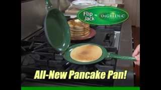 Flip Jack™ Pan  Official As Seen On TV Pancake Pan Commercial [upl. by Ronoel]