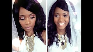 Maquillage De Mariée  Bridal Wedding Makeup [upl. by Keefe]