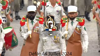 Défilé Légion Etrangère 14 Juillet 2024 [upl. by Susejedairam94]