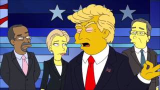 Watch The Simpsons Skewer the 2016 Election [upl. by Mabel]