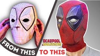 I Made A DEADPOOL Mask Out Of Cardboard And Here’s How You Can Too [upl. by Chemar]