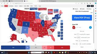 2024 Election according to 538 Polls [upl. by Eadmund]