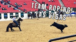 Ariat World Series Team Roping Finale at South Point Las Vegas National Finals Rodeo Week [upl. by Newkirk]