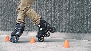 HOW TO START FREESTYLE SLALOM ON INLINE SKATES [upl. by Sherlock]