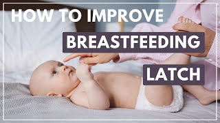 Unbelievable Tips to Improve Your Babys Breastfeeding Latch Beep Boop Baap [upl. by Nemrak]