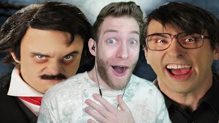 HE DID IT AGAIN Reacting to quotStephen King vs Edgar Allan Poequot Epic Rap Battles of History [upl. by Nivlam594]