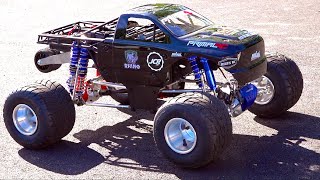 WHAT Went Wrong 100 LB 53HP 4WD SPEED TRUCK PRiMAL RC RAMiNATOR  RC ADVENTURES [upl. by Niwroc776]