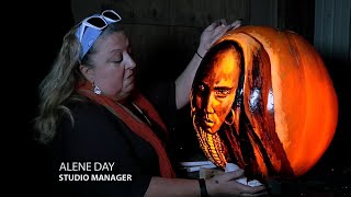 Louisville artists working long hours to prepare elaborate pumpkins for Jack OLantern Spectacular [upl. by Ahseekat]