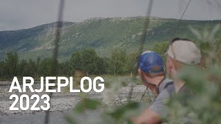 Flugfiske efter Öring  Arjeplog 2023 [upl. by Maletta]