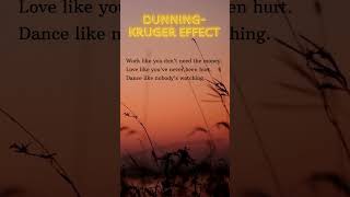 DunningKruger Effect [upl. by Press]