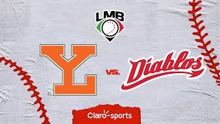 Diablos Rojos del México vs Leones de Yucatán en vivo  Liga Mexicana de Béisbol  Juego 1 [upl. by Tabina]