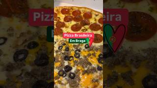 Pizza brasileira em Portugal 🍕 [upl. by Annaoi]