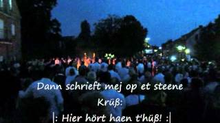 Kevelaerer Lied Wor hör ek thüß [upl. by Kcirdnekal865]