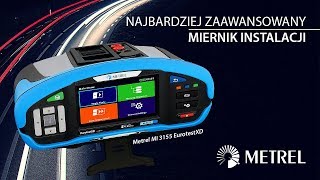 Metrel MI 3155 EurotestXD Wielofunkcyjny miernik instalacji 2018 [upl. by Nagek]