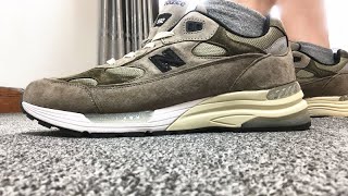 New Balance JJJJound x 992 Grey Sneaker HD On Feet [upl. by Leno553]