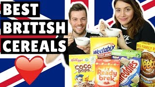 TOP 5 BRITISH CEREALS 🇬🇧 [upl. by Neve]