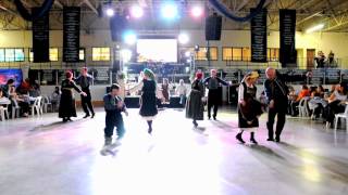 Greek Folk Dance at Carassauga 2012  Ελληνικού παραδοσιακού χορού 3 [upl. by Ahsinauj]