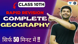 CBSE CLASS 10  Complete Geography  Rapid Revision  Digraj Singh Rajput [upl. by Amle]