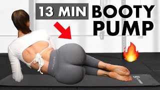 8 Exercises to Get Your BOOTY PUMPED 🔥 Intense Peachy Bum Workout  With Warm Up and Activation [upl. by Maroj272]