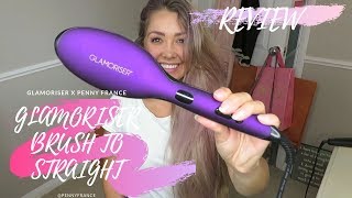 GLAMORISER REVIEW  Straight amp Smooth Speed Brush [upl. by Niarfe]