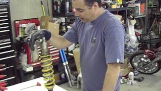 Everide DRZ 400 Extreme Makeover Episode 3  Shock controls explained [upl. by Schilling]