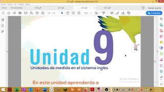 ESMATE QUINTO CLASE 11 UNIDAD 9 [upl. by Lewin]