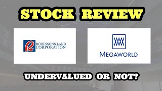 MEG amp RLC  MEGAWORLD CORPORATION AND ROBINSONS LAND CORP STOCK REVIEW [upl. by Pillyhp]