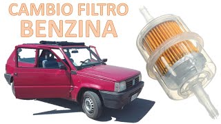 Come Cambiare il Filtro Benzina della Panda [upl. by Ynattyrb]