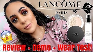 LANCOME LONG TIME NO SHINE POWDER amp FIX IT AND FORGET IT SETTING SPRAY  Review  Wear Test [upl. by Darreg]