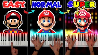 Super Mario 🍄  EASY to SUPER but [upl. by Dannon]