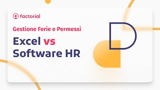 Gestione ferie Excel vs Software HR  Piano Ferie Excel 2022 [upl. by Audre696]