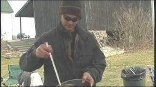 Popping maple kettlecorn in Prince Edward County [upl. by Garvin]