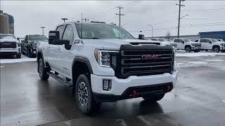 2021 GMC Sierra 2500HD AT4 Review  Wolfe GMC Buick Edmonton [upl. by Awahsoj311]