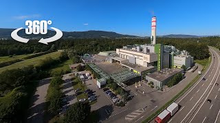 360° Video  KVA Buchs Aargau  Mehrwert aus Abfall [upl. by Vashti707]