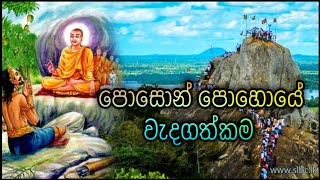 Poson Pohoya Wadagathkama  Poson Full Moon Poya Day  June Poya  Buddhism  පොසොන් පොහොය වැදගත්කම [upl. by Eissahc385]