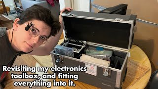 Rescuing my electronics toolbox and cleaning up my soldering supply mess Time to organize [upl. by Elwood56]