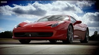 Ferrari 458 vs Ferrari 430  Top Gear  BBC [upl. by Tucker]