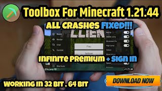 Toolbox 12144  Toolbox For Minecraft 12144 Released  New Update 12144  All Problem Solved [upl. by Tenrag]