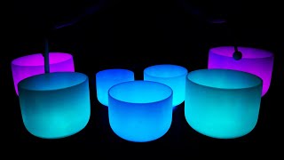 Crystal Bowls Clear Negative Energy Relieve Anxiety 432Hz Healing Sound Bath [upl. by Gwenore]