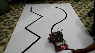 Line Follower and Obstacle Avoider Robot using Arduino [upl. by Jacobs]