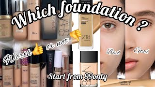 which foundation and bb cream is best  foundation for every indian tone honestreview foundation [upl. by Dulciana569]