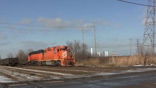 CN action around Kirk Yard [upl. by Nye200]