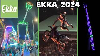 Visiting The Ekka 2024 Rides Attractions Shows amp MORE  Brisbane Royal Show [upl. by Thanos683]