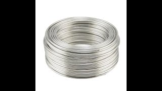 Aluminum Aluminum Flux Cored Welding Wire 20mm Low Temperature Universal Welding Wire [upl. by Bartholomeo182]